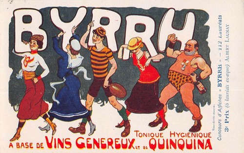 Cpa concours affiches byrrh - cpa,