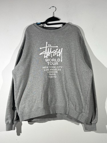 Sweat crewneck stussy world