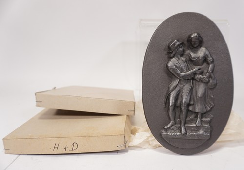 Plaque ovale fonte - plaque, shw