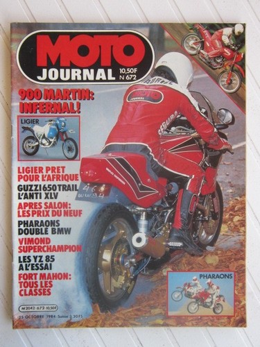 Moto journal 672 - 672, /guzzi