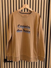 Sweat Faguo homme - L - marron camel - très bon état