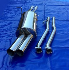 Silencieux Sport En Acier Inoxydable BMW E30 320I Et 325I Berline Cabriolet
