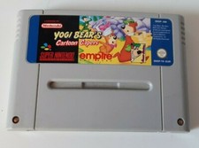 JEU SNES " YOGI BEAR'S CARTOON CAPERS  " PAL EUR