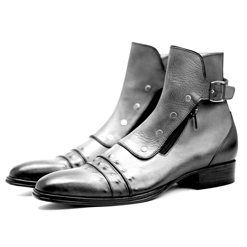 Handmade mens double zipper - handmade,