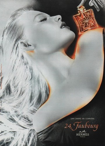 Publicité papier parfum - publicité,