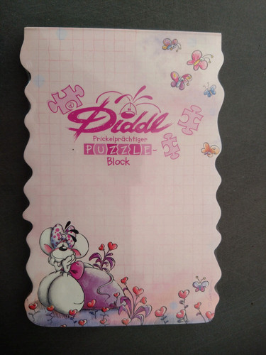 Diddl bloc neuf puzzle - neuf, a6