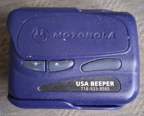 Vintage motorola beeper - vintage,