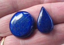 Lapis lazuli, cabochons poire
