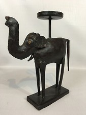 Vintage African Elephant Metal
