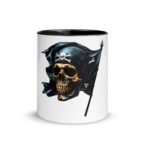 Tasse mit farbiger innenseite - farbiger,