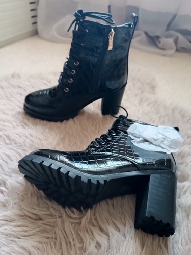 Bottines noires femme - bottines,