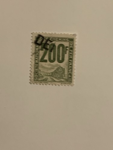 Timbre france 1944 - timbre, sncf