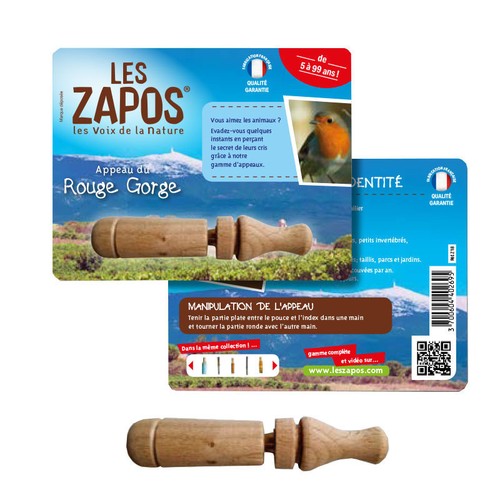 Appeau oiseau rouge gorge - -,