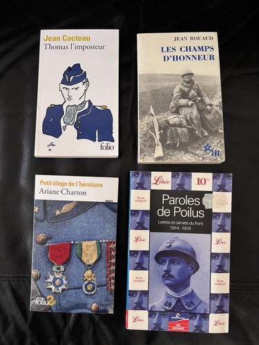 Militaria poilus lot de 4 - poilus,