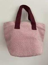 LeSportsac Small Elle Tote Pink Sherpa NWOT