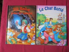 LOT de 2 Livres CONTES d' Enfants ALI-BABA et les 40 VOL Le CHAT BOTTÉ EO 1994