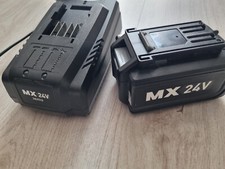 chargeur et Batterie lithium 24V - 4Ah - Lawnmaster - comme neuve