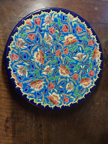 Plat tartes motifs fleurs - motifs,