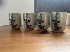 Poterie / 4 Tasses à Thé