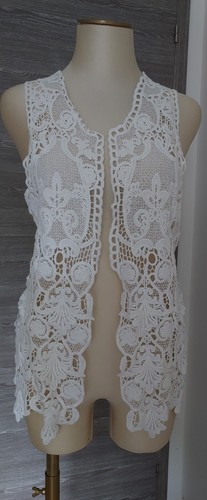 Gilet fred sabatier dentelle - ,