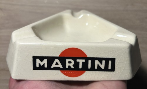 Martini porcelain ashtray
