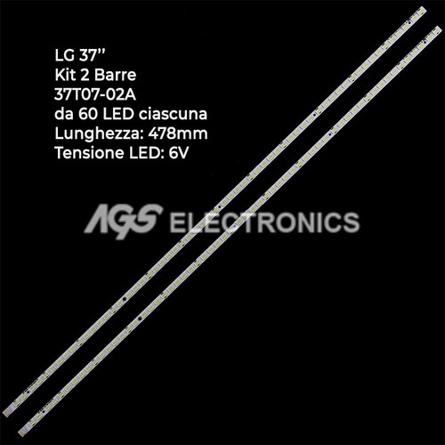 Kit barres tv led lg - barres,