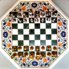 Plateau D'Échecs En Marbre