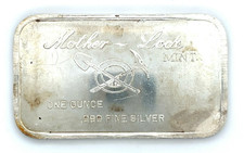 Barre D'Art En Argent Fin 999