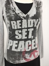MOSCHINO TOP PEACE T 36/38