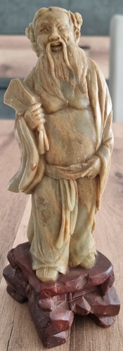 Ancienne statuette asiatique - statuette,