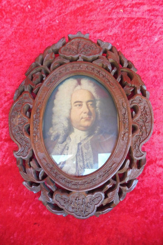 Ancienne image beau - cadre, en