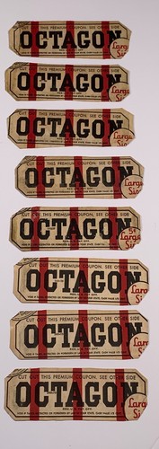 Advertising coupons octagon - coupons,