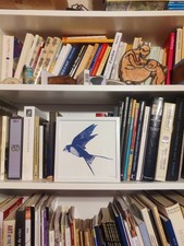 Linogravure Oiseau Hirondelle 