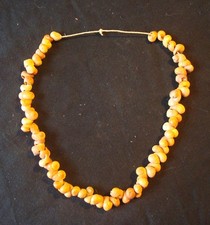 Ancien collier ethnique tribal en coquillages escargots vintage baroque