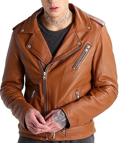 Veste cuir pour - pour, slim