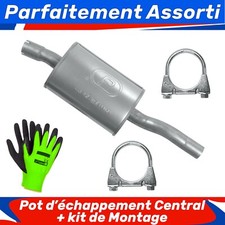 Pot d’échappement central