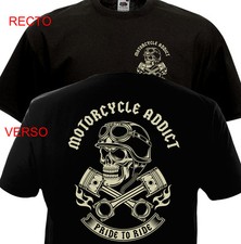 T-shirt MOTORCYCLE ADDICT -