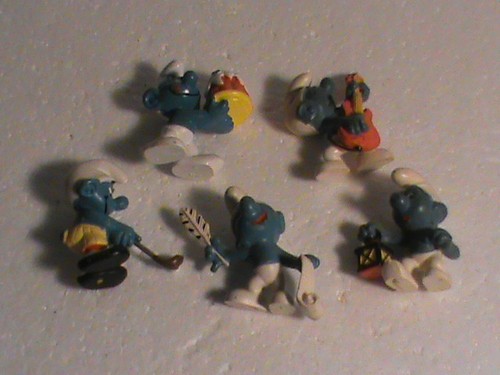 Lot figurines schtrumpf - lot, 5