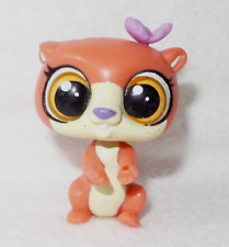 LITTLEST PETSHOP PET SHOP LPS #3745 HASBRO LOUTRE OWEN OTTERSON YEUX ORANGE