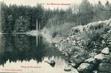 Carte MONTLAY EN AUXOIS Etang