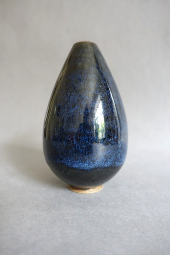 Vase forme conique grès - de,