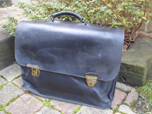 Ancien grand cartable