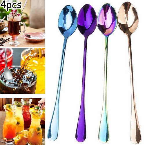 4pcs acier inoxydable poignée - acier,