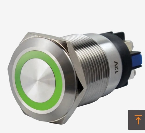 Bouton poussoir 19 mm - Ø,