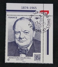 France 2025 - Winston Churchill - oblitéré