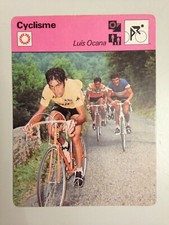 CARTE EDITIONS RENCONTRE 1977 / CYCLISME - LUIS OCANA