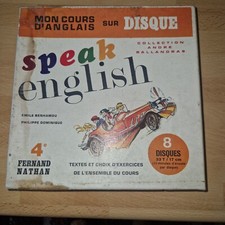 Disques Speak English 4 4e 4ième 4ieme Collection Ballandras
