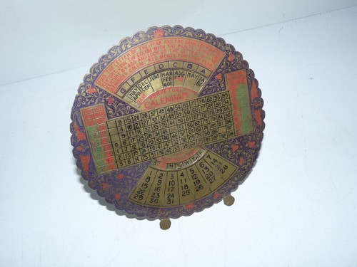 Ancien calendrier perpétuel - ancien,