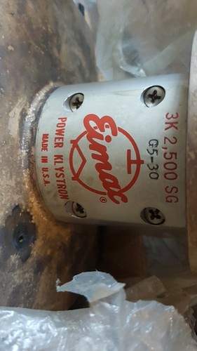 Eimac power klystron 2500 - eimac,