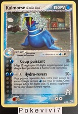 Carte Pokemon KAIMORSE 6/95 Holo Bloc EX Team Aqua VS Team Magma FR